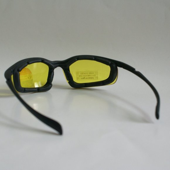 NWT Sports Wrap semi-rimless blade w/gasket foam (motorcycle/cycling) eyewear - Picture 4 of 10